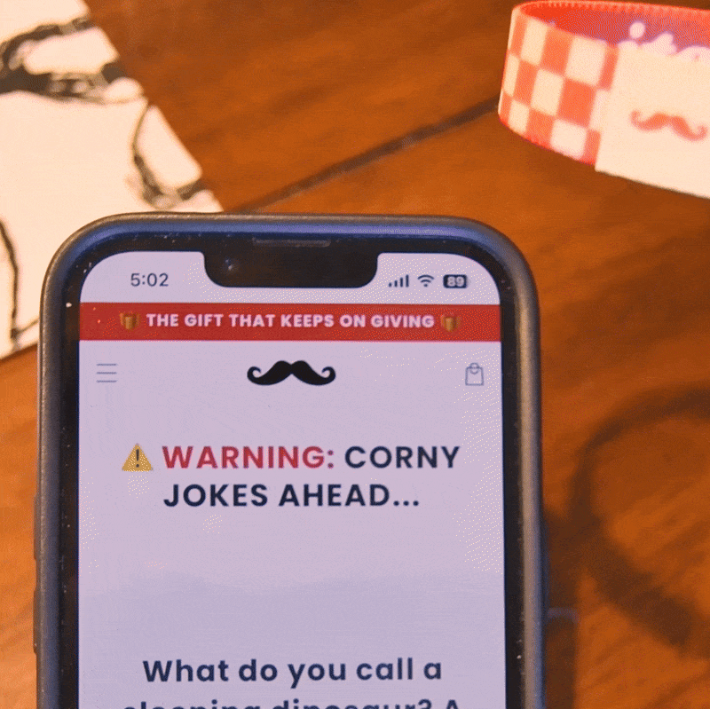 The Dad Joke Bracelet